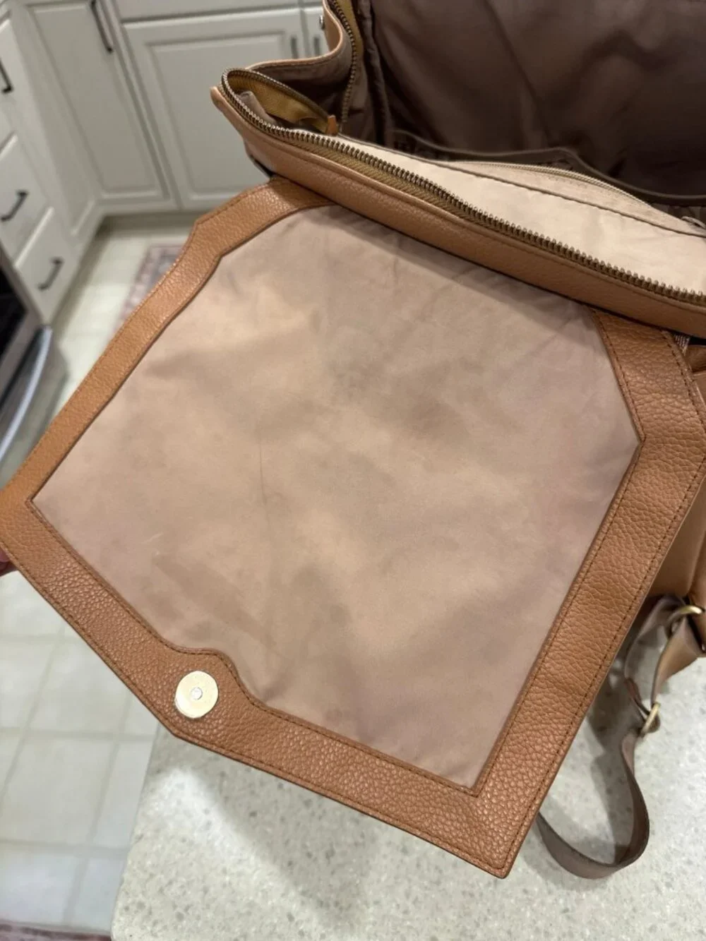 Freshly Picked Classic Diaper Bag, Butterscotch